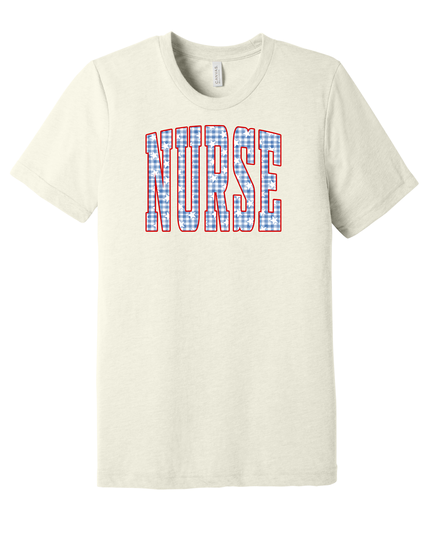 Patriotic Picnic Nurse Tee