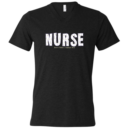 R&R Nurse Black Tee