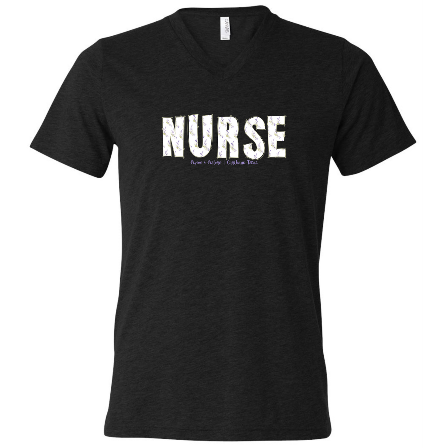 R&R Nurse Black Tee