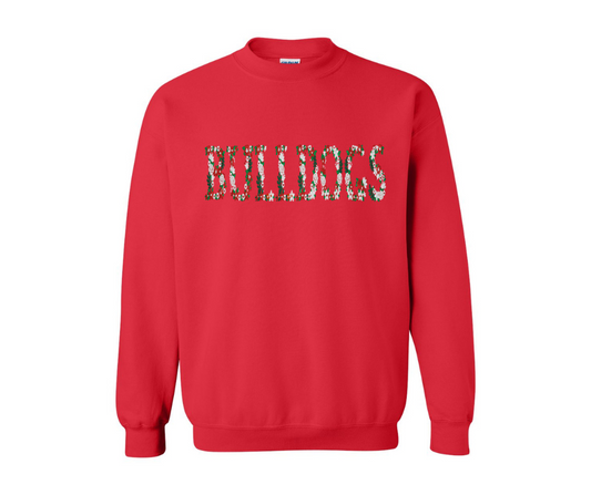 Bulldogs Floral Crewneck