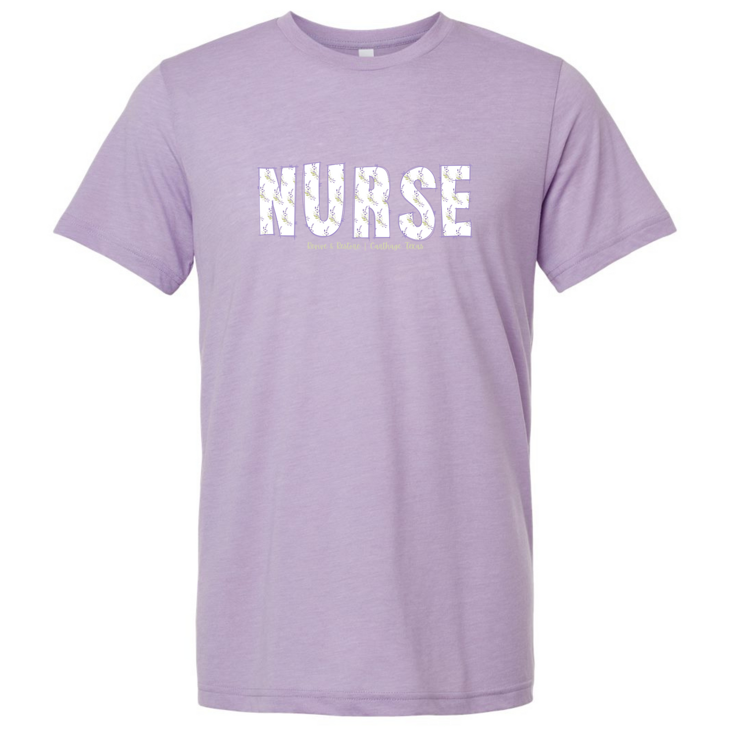 R&R Nurse Dark Lavendar Tee