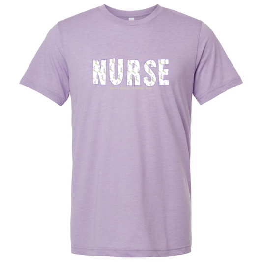R&R Nurse Dark Lavendar Tee