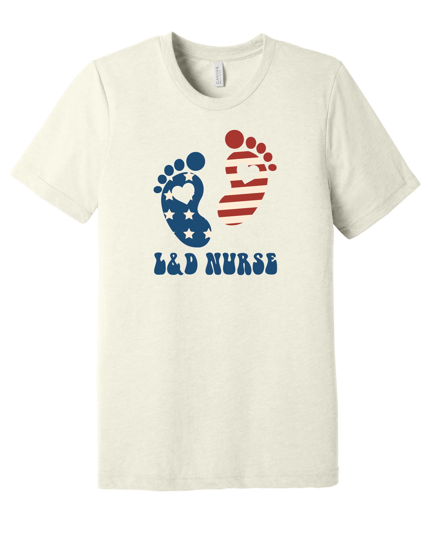 Flag Footies Tee