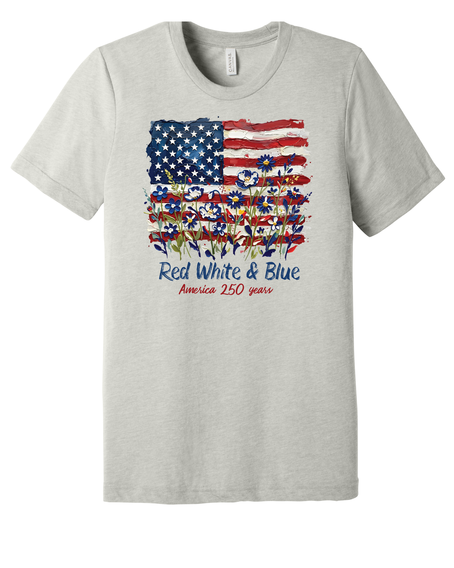 Painted Flag 250 Tee