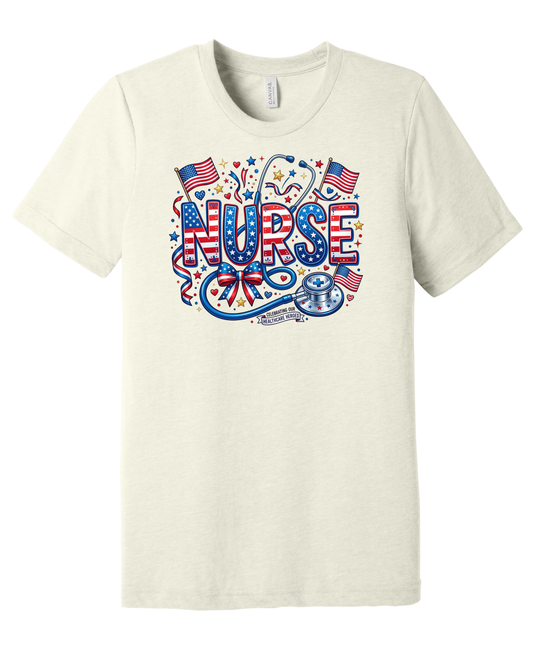 Patriotic Nurse Tee