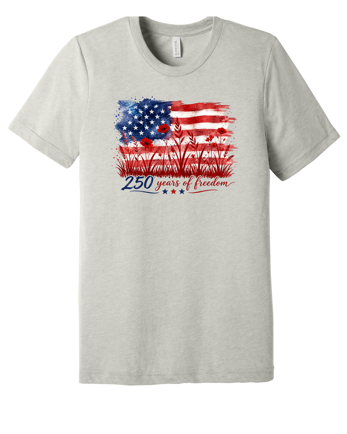 Poppy & Flag 250 Tee