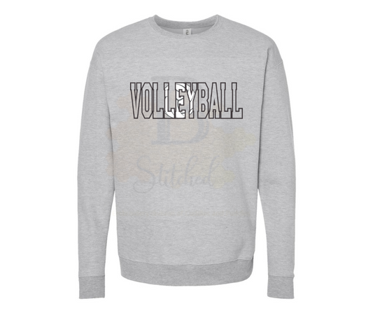 Volleyball with applique